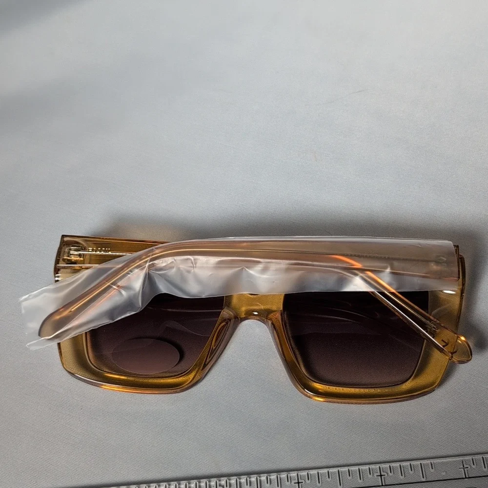 Fossil 55 mm Cat Eye Sunglasses in Honey